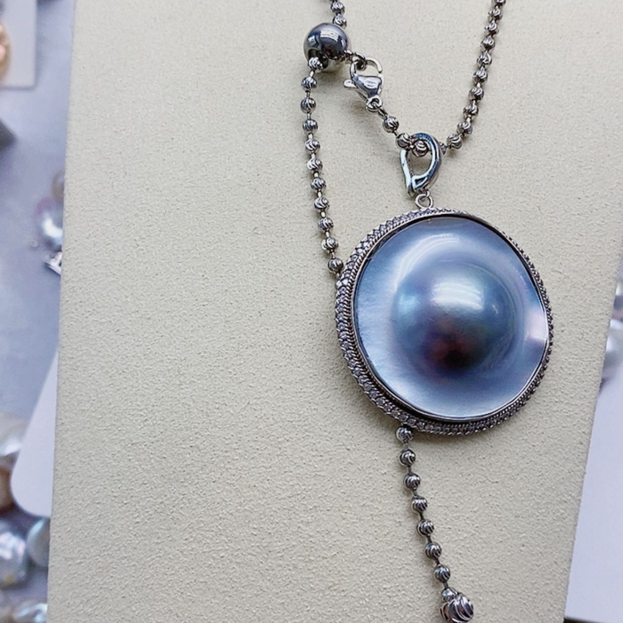 【闪购商品】银S925镶嵌淡水珍珠耳饰纳**厨