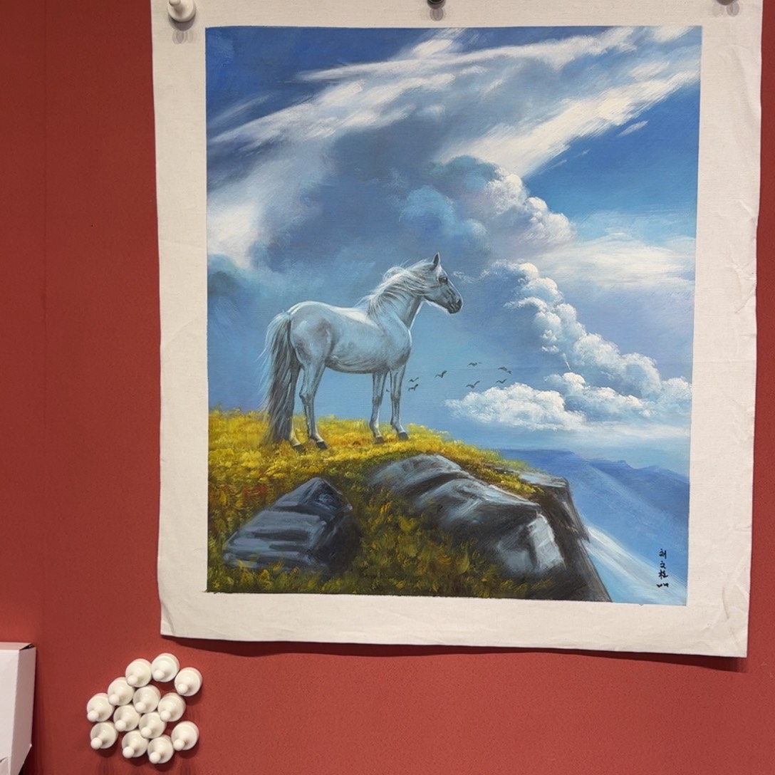 油画刘文桂油画作品