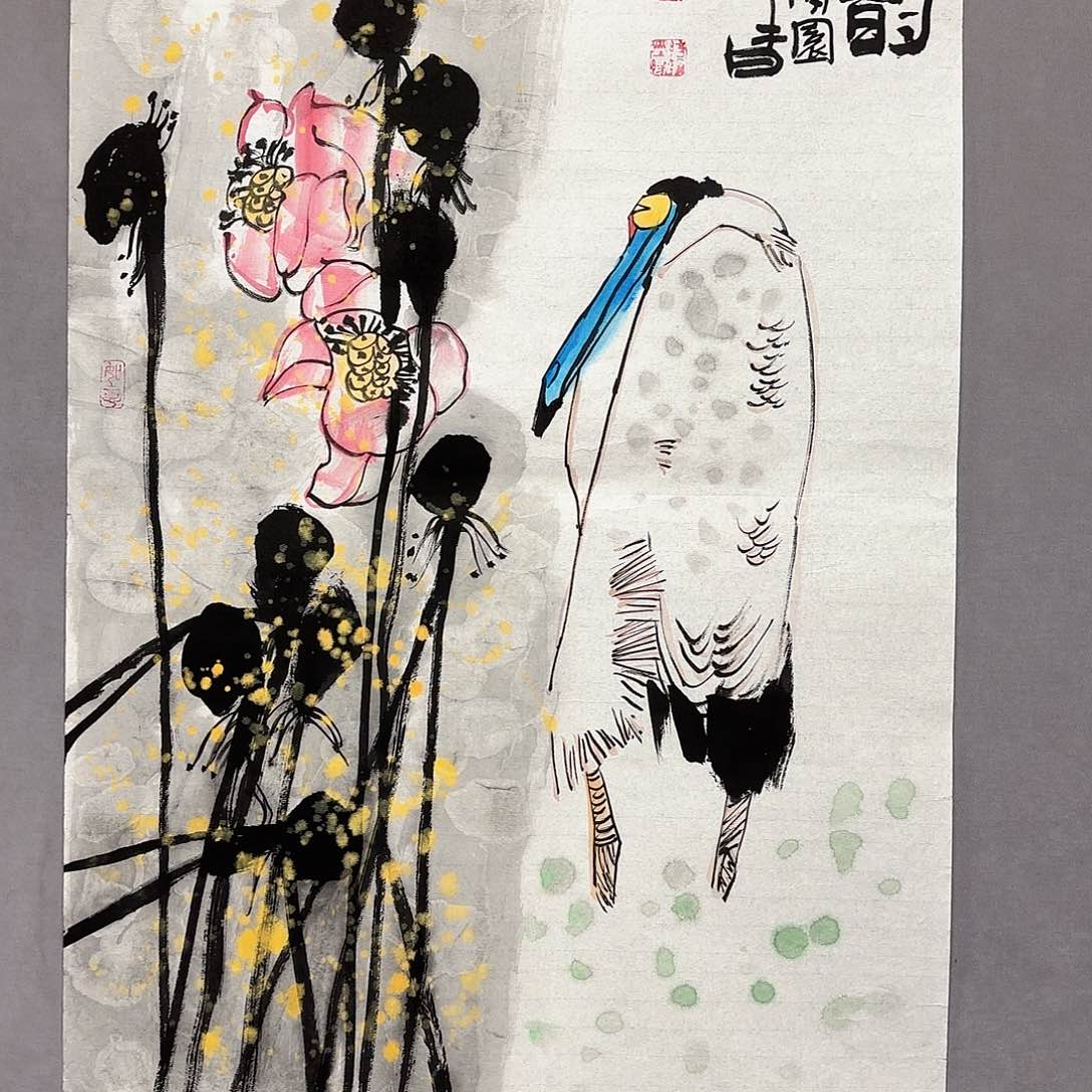 国画国画纯手绘作品请放心去藏