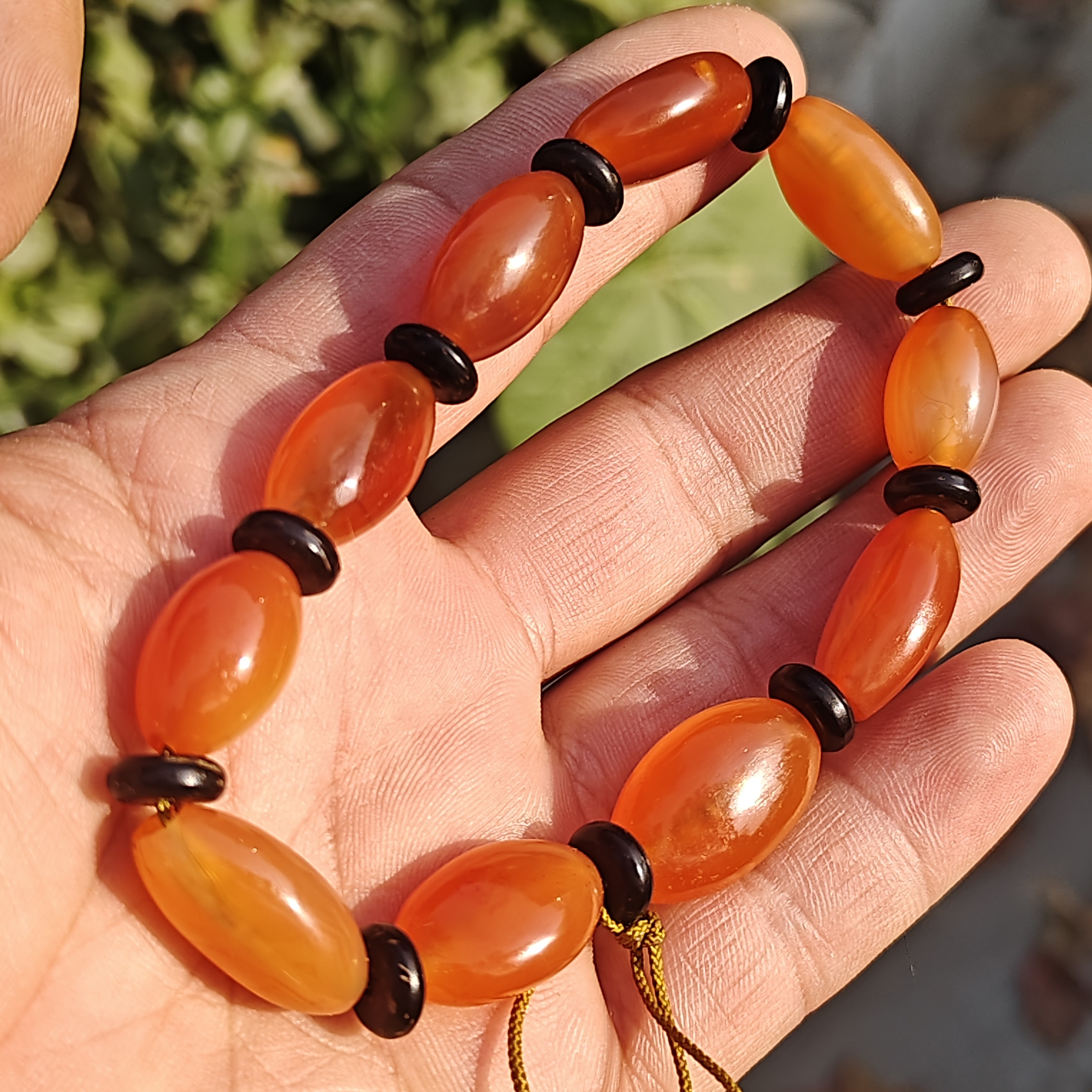 老文玩手串，十颗