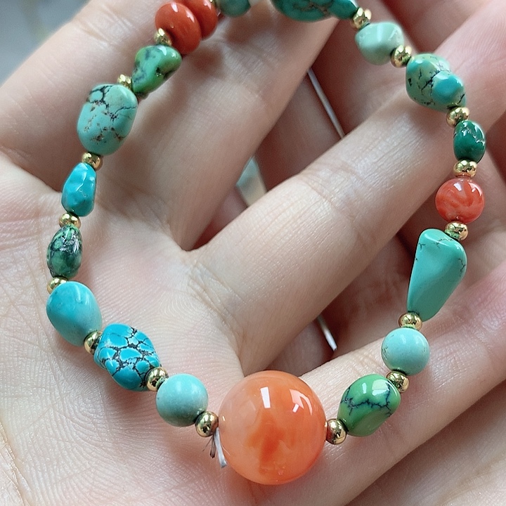 绿松石珠宝奇石未镶嵌