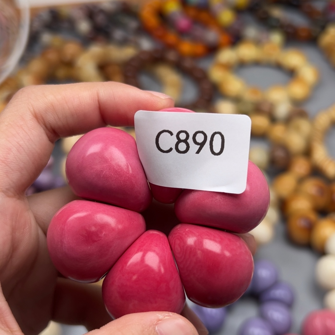 咦***菜菩提根/象牙果吊坠C890蒜瓣25-27微瑕一串