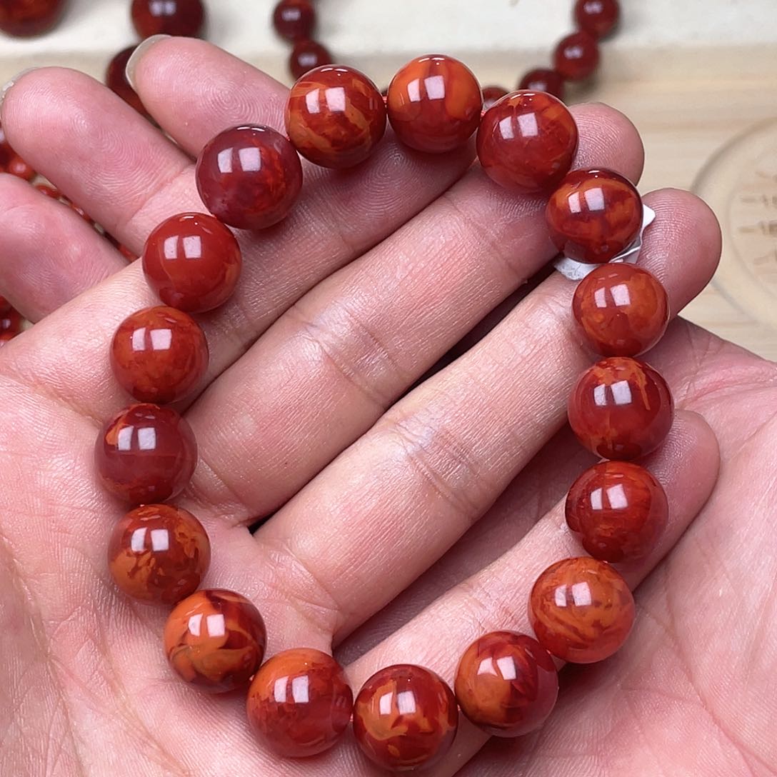 南红玛瑙单圈未镶嵌?*