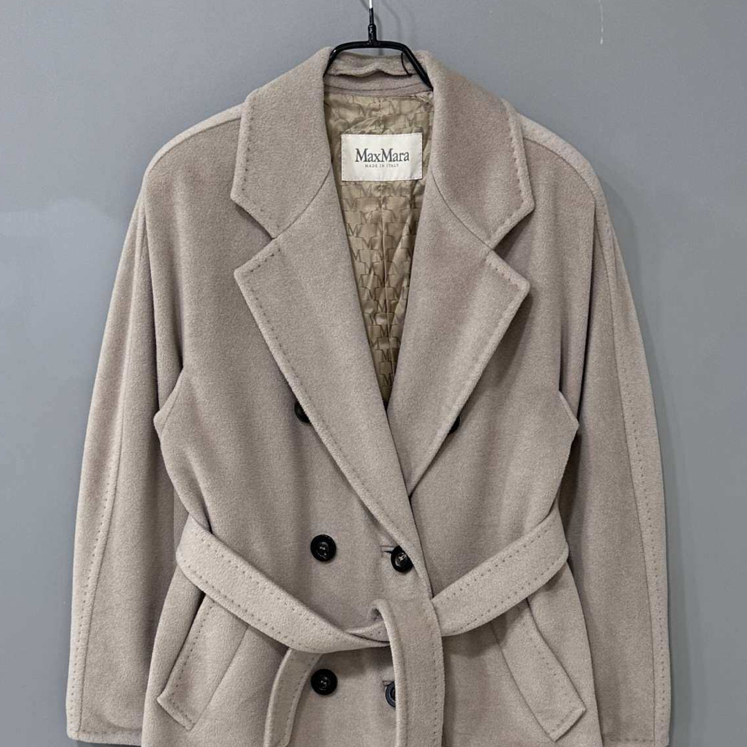 99新 MaxMara 爆款经典沙色101801大衣/34码/37441