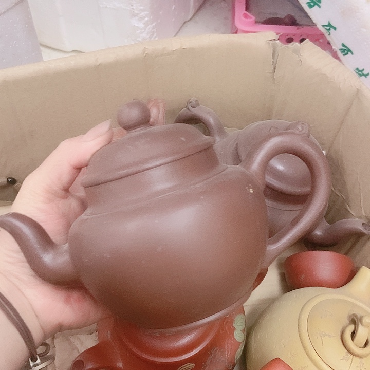 紫砂茶杯宜兴紫砂手工制作