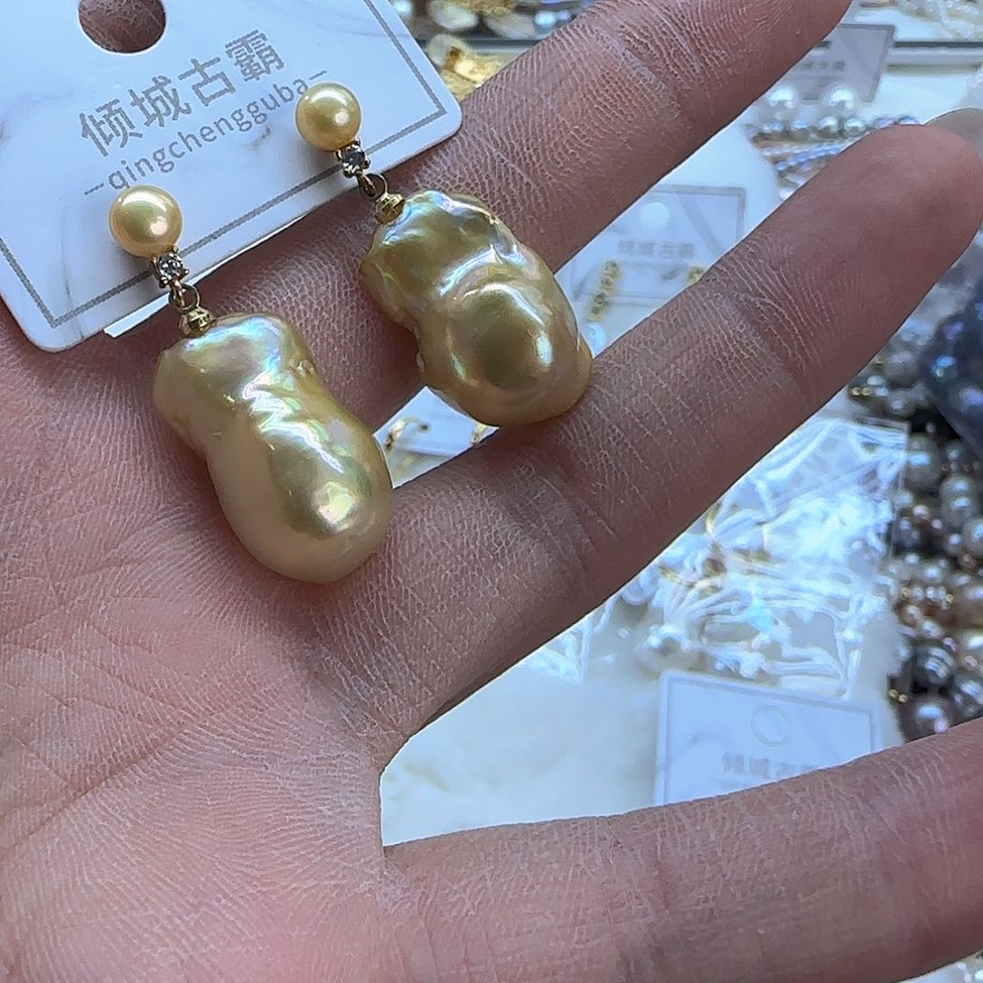 银S925镶嵌项链定制899淡水珍珠 