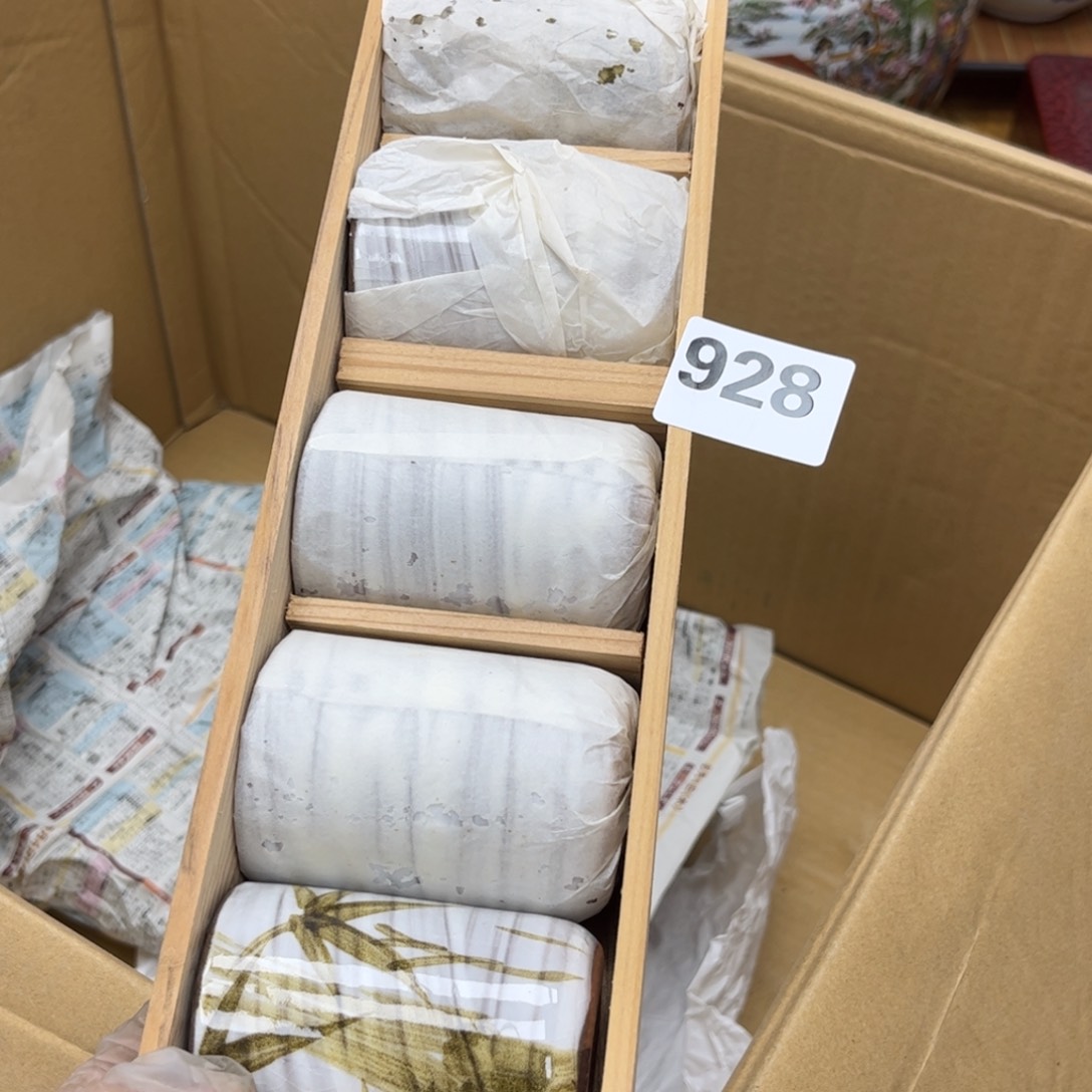 瓷片摆件工艺品摆件666 