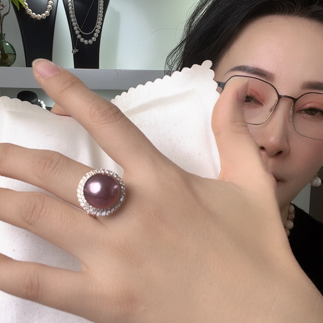淡水珍珠戒指未镶嵌
