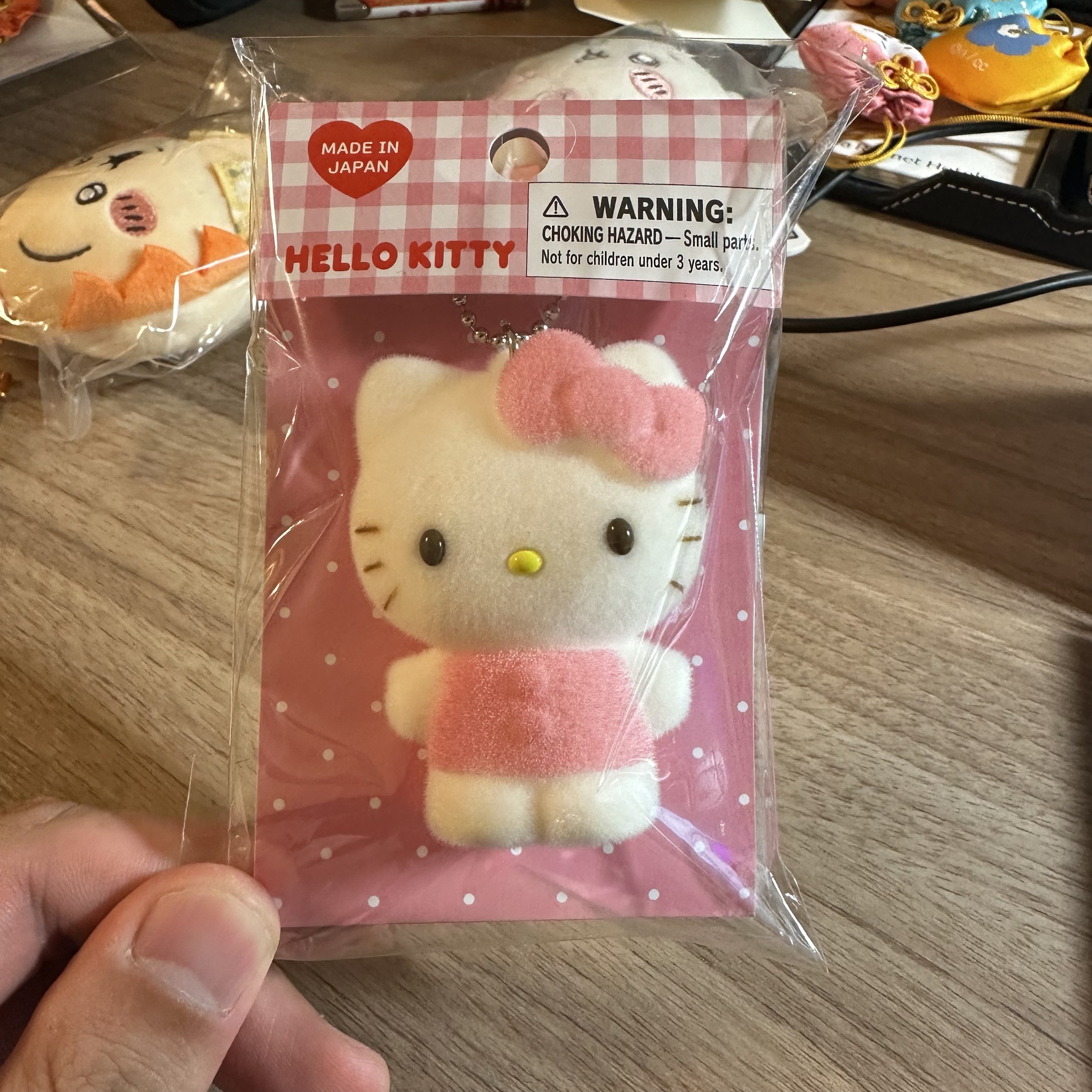 【冲绳限定】HelloKitty 软软捏捏Kitty手机绳钥匙扣