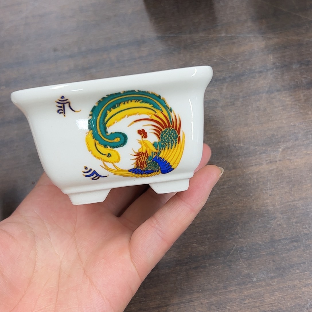 紫砂花盆119号微瑕8.5/5cm