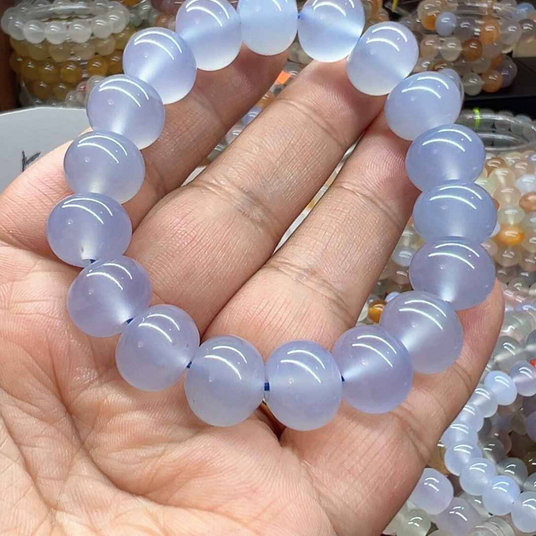 岁***.玛瑙/玉髓未镶嵌手链