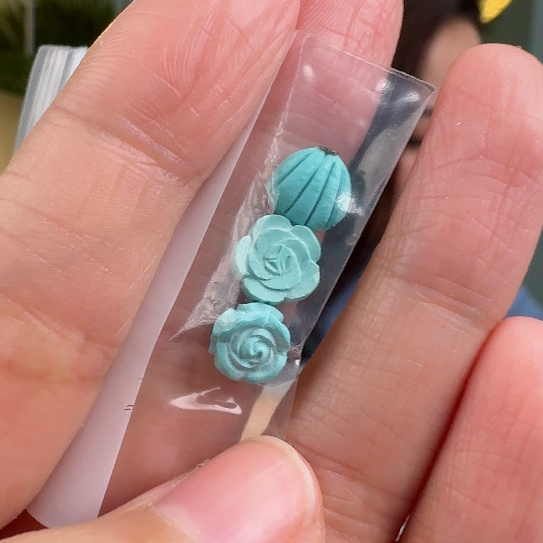 绿松石珠宝奇石未镶嵌