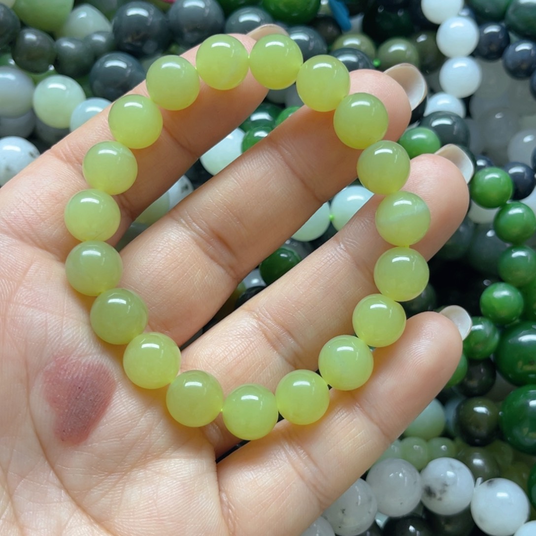 和田玉手链未镶嵌