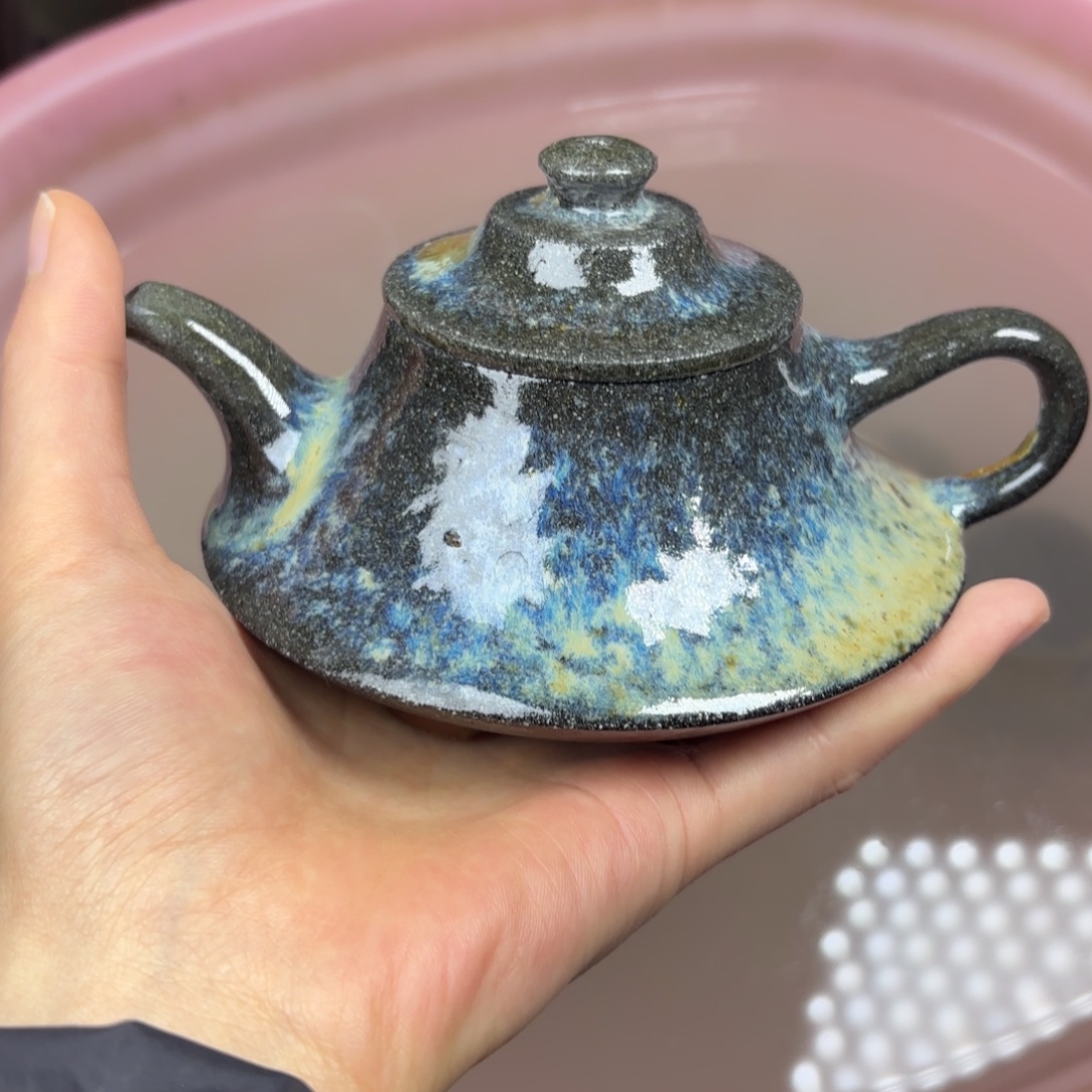 茶壶紫砂柴烧紫砂云炉壶