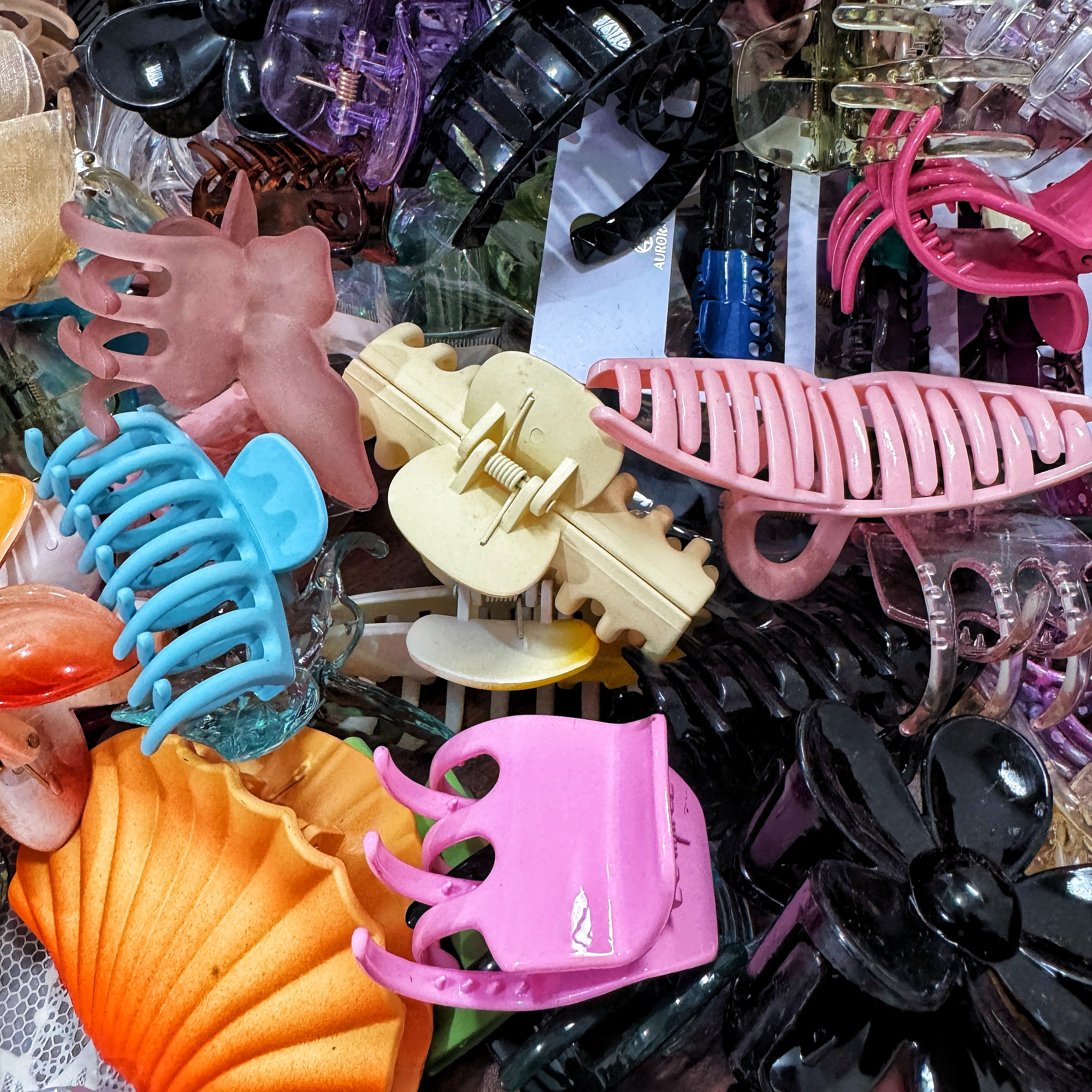 发饰通用女抓夹少女千金风发夹韩版发卡气质简约百搭微瑕不退不换