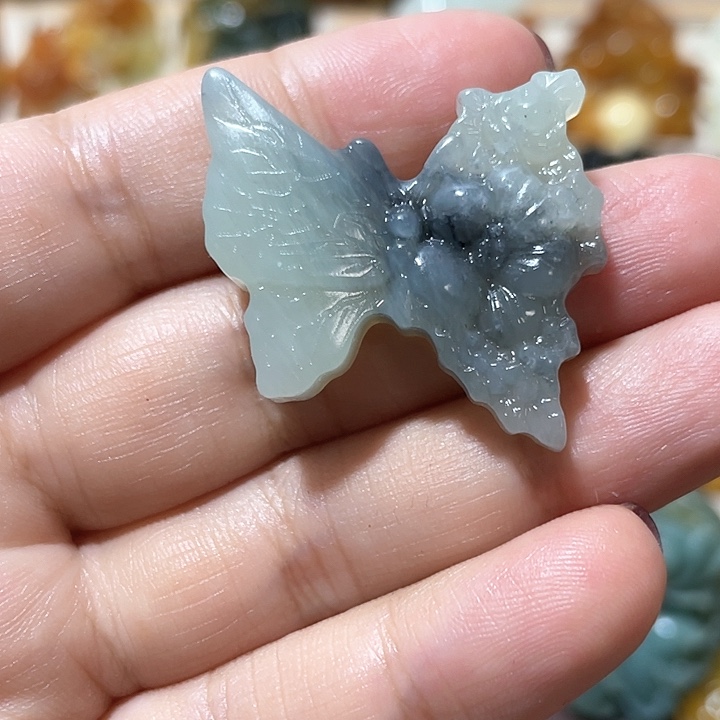 岫玉吊坠(不含链)未镶嵌