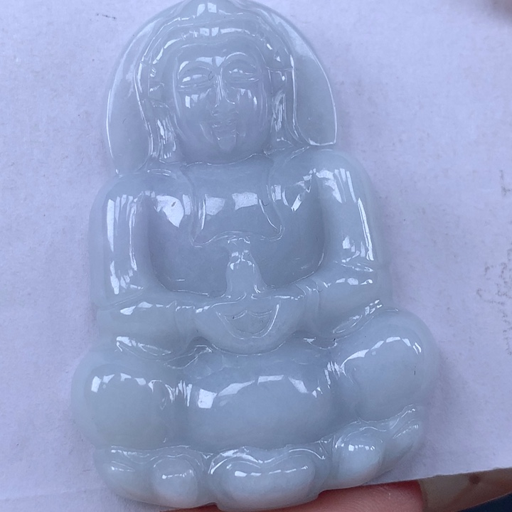颈饰未镶嵌翡翠玉观音吊坠