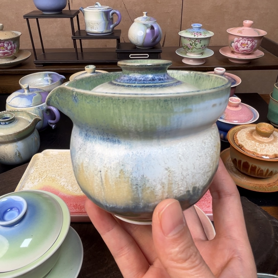 景德镇纯手工柴烧茶器