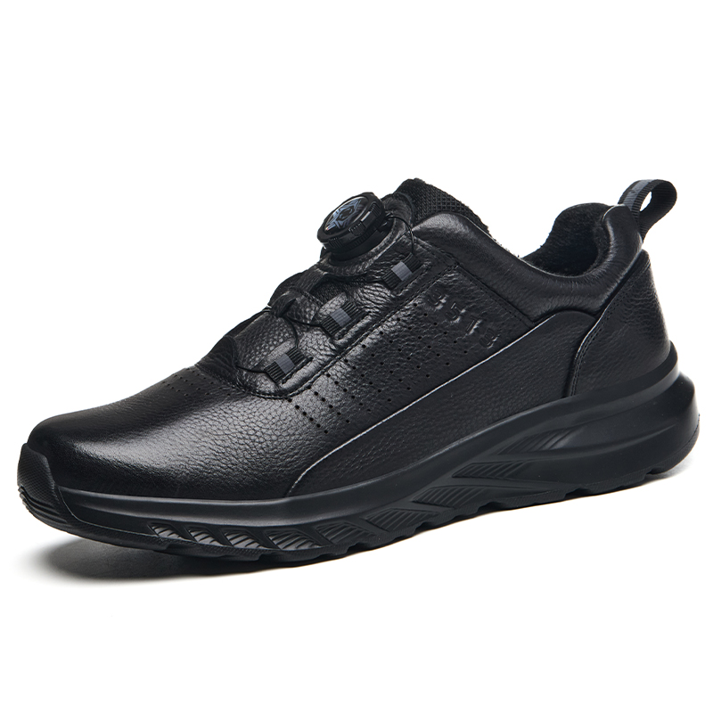 头层牛皮运动休闲皮鞋男士皮鞋秋冬新款软底软面轻便时尚防滑男鞋