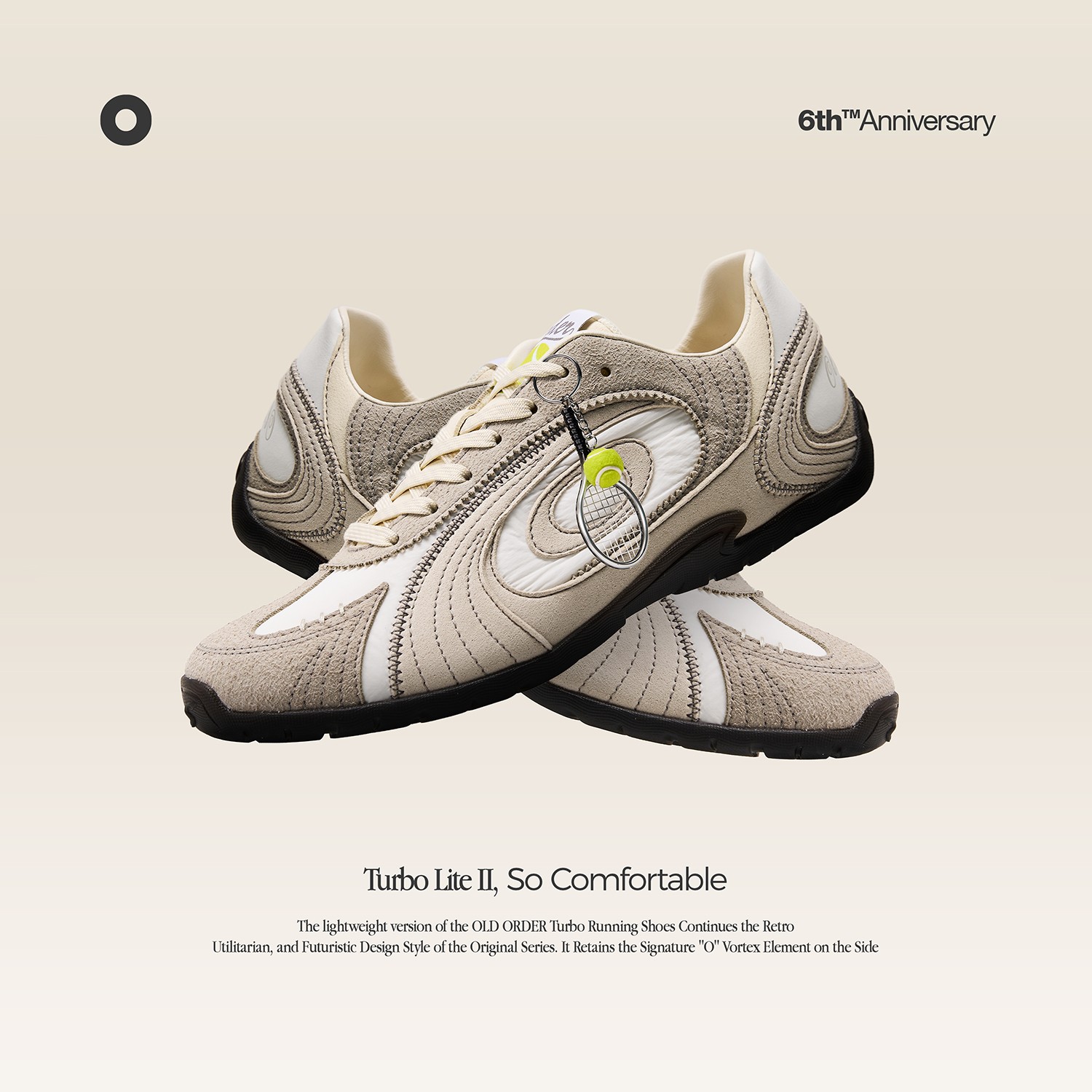 OLD ORDER-涡轮Lite-皎洁月光 White Moonlight网球白德训鞋男女