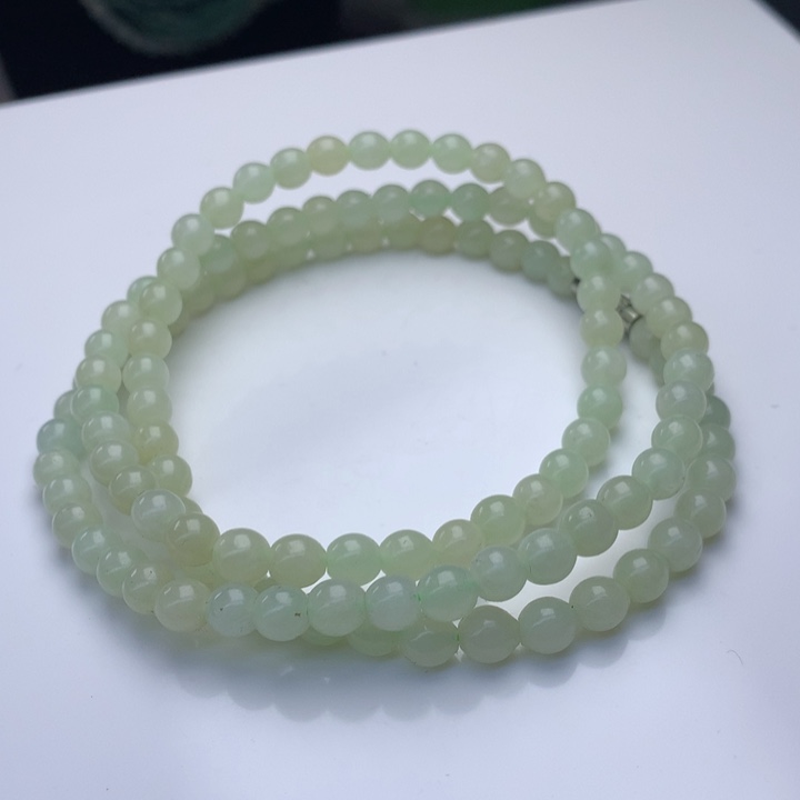 翡翠项链未镶嵌6mm！