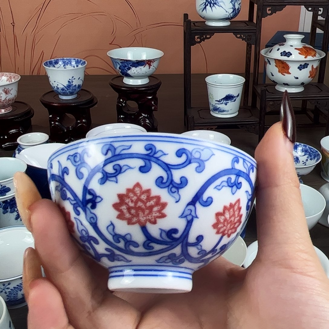 景德镇陶瓷杯杯杯