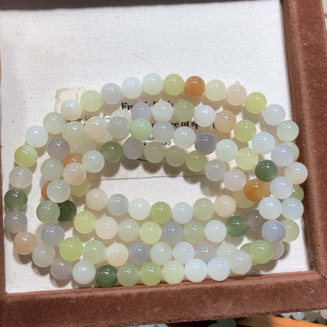 和田玉（糖玉）手链未镶嵌