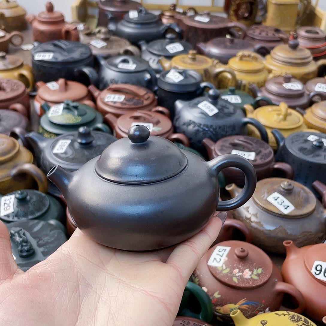 茶壶紫砂紫砂微瑕