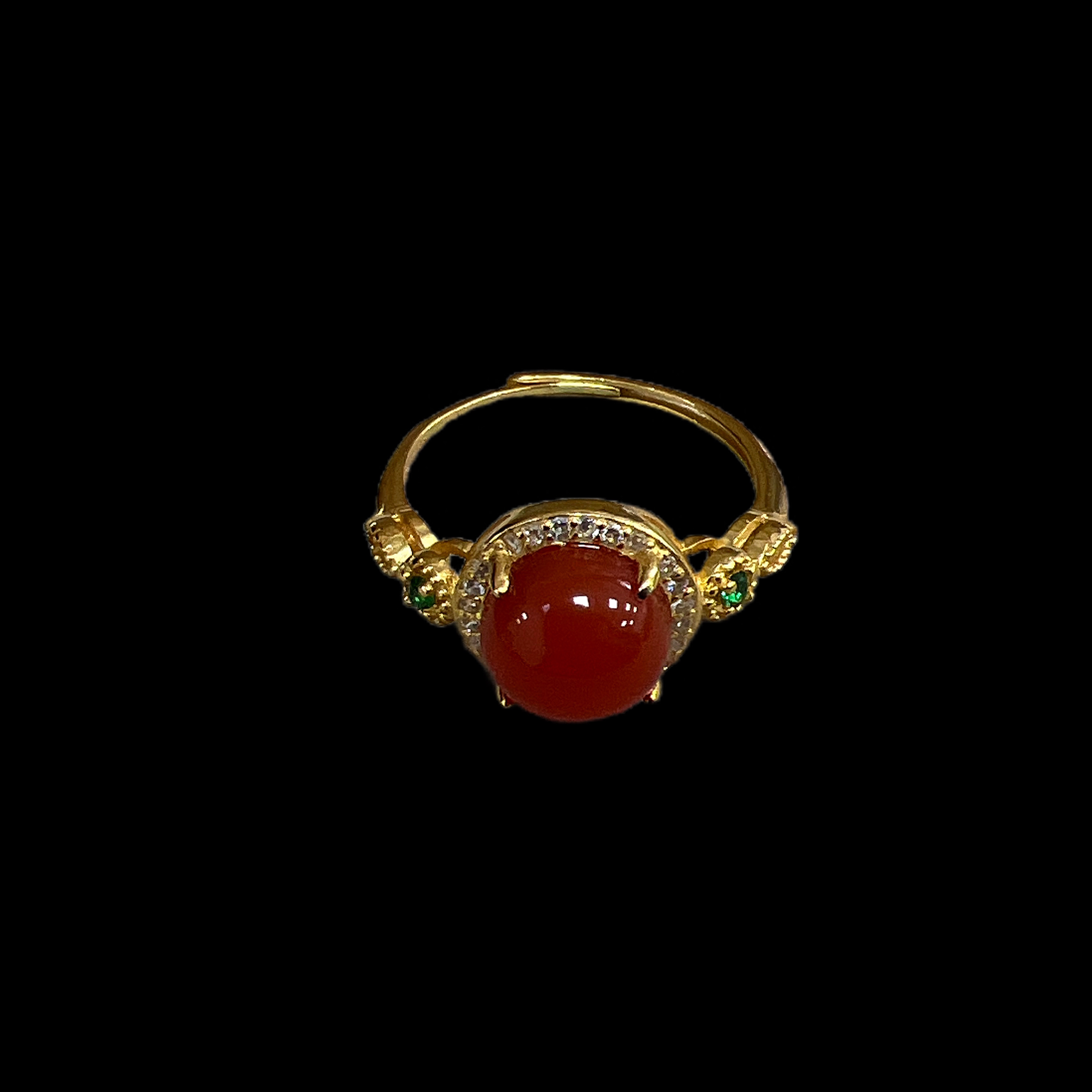 4008-南红戒指孤品