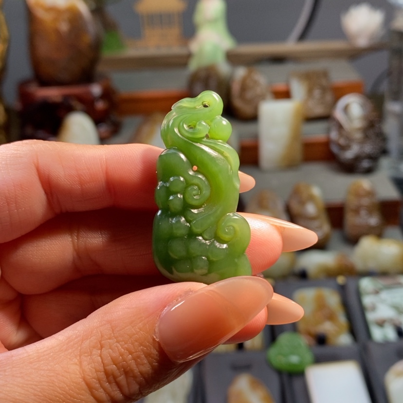 【闪购商品】和田玉（碧玉）颈饰未镶嵌