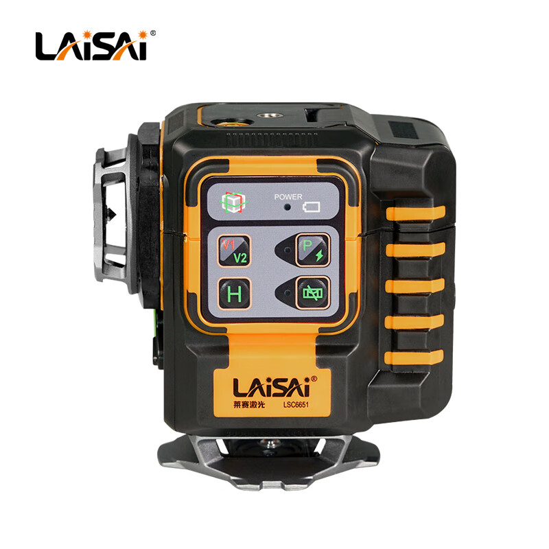 莱赛激光水平仪LSC6651绿/红光双色12线红外线高精度激光铺砖砌墙