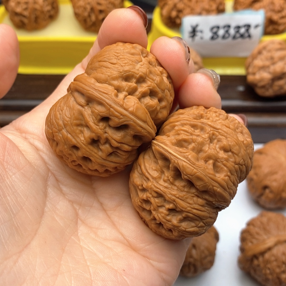 张***小文玩核桃把件618号元宝