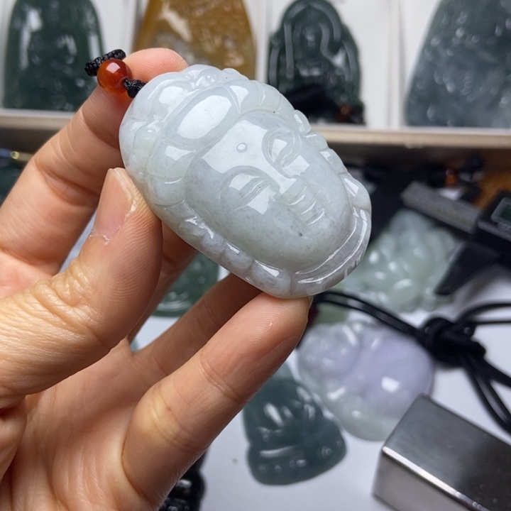 翡翠未镶嵌挂件翡翠