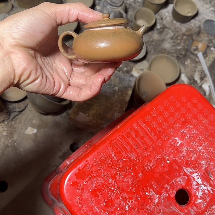 茶壶紫砂坭兴陶柴烧