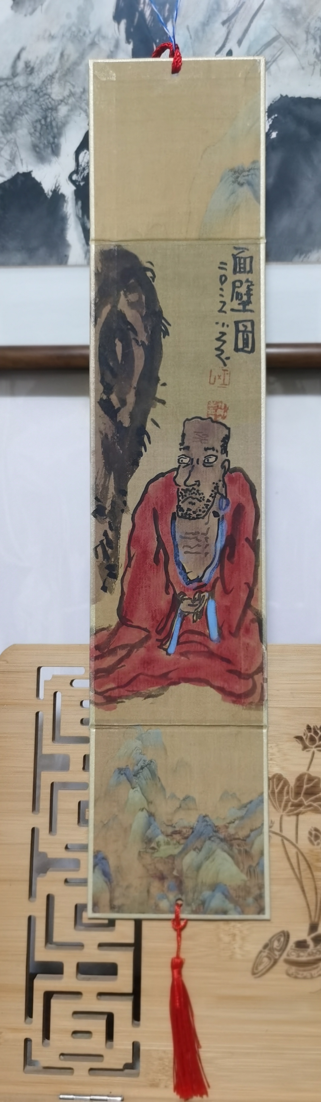 新中挂画书房客厅装饰画