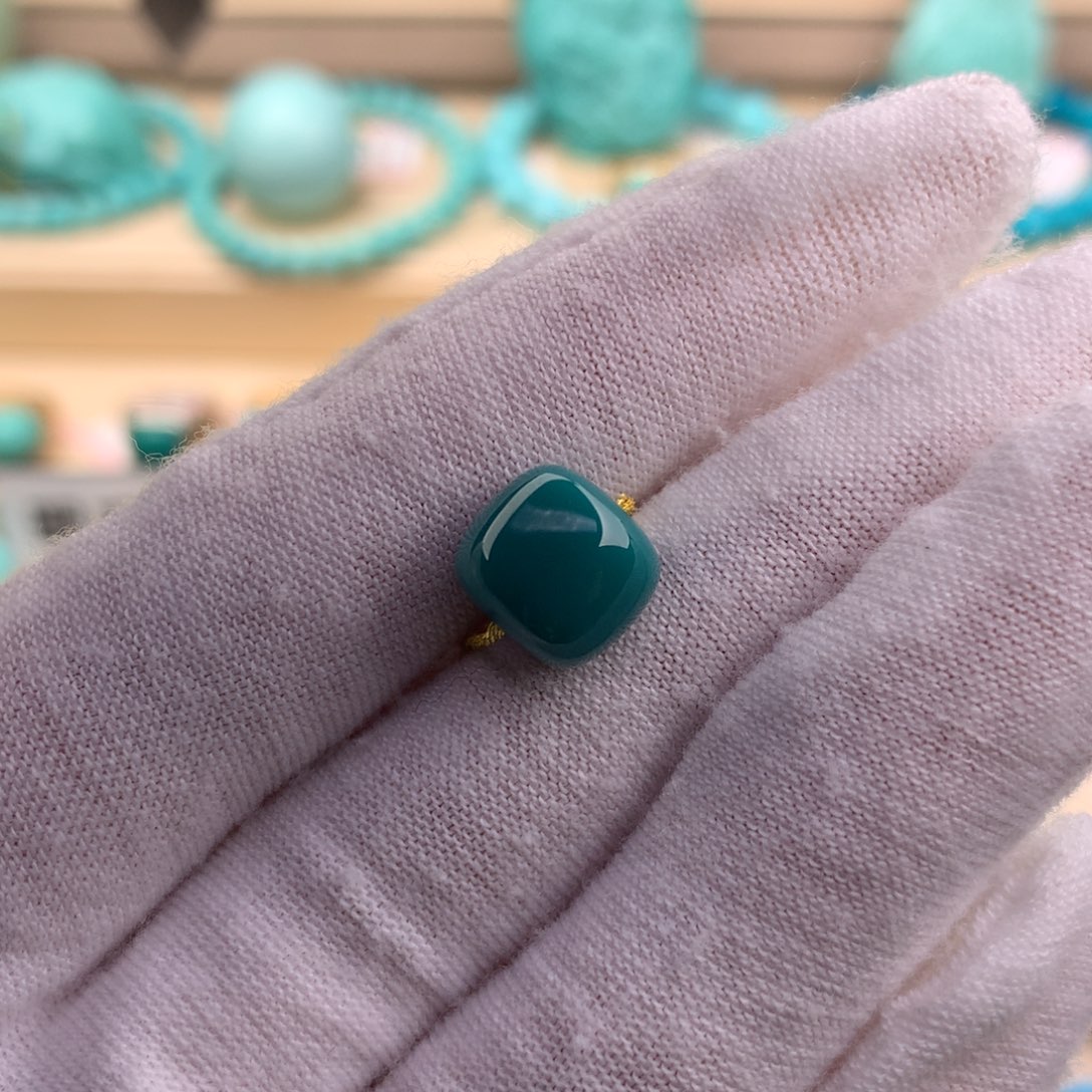 绿松石珠宝奇石未镶嵌9.9-8.9