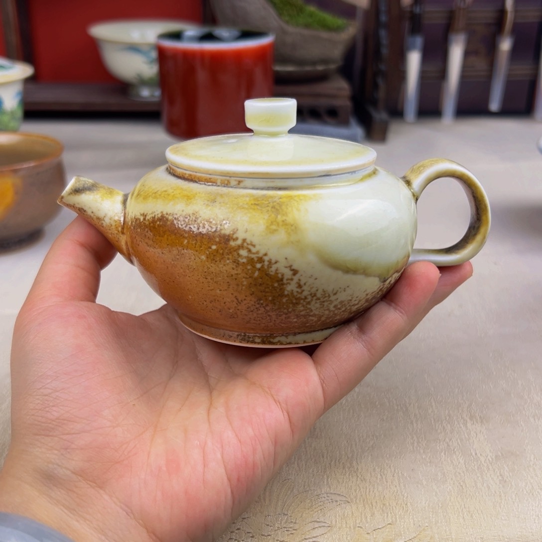 杯纯手工柴烧主人杯