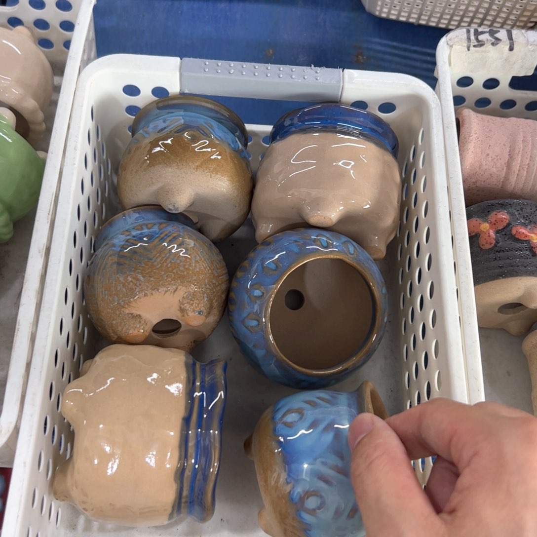 陶瓷多肉小花盆@@2075