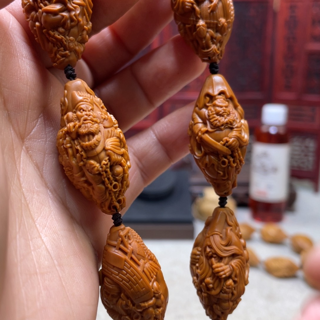 橄榄核吊坠橄榄核雕