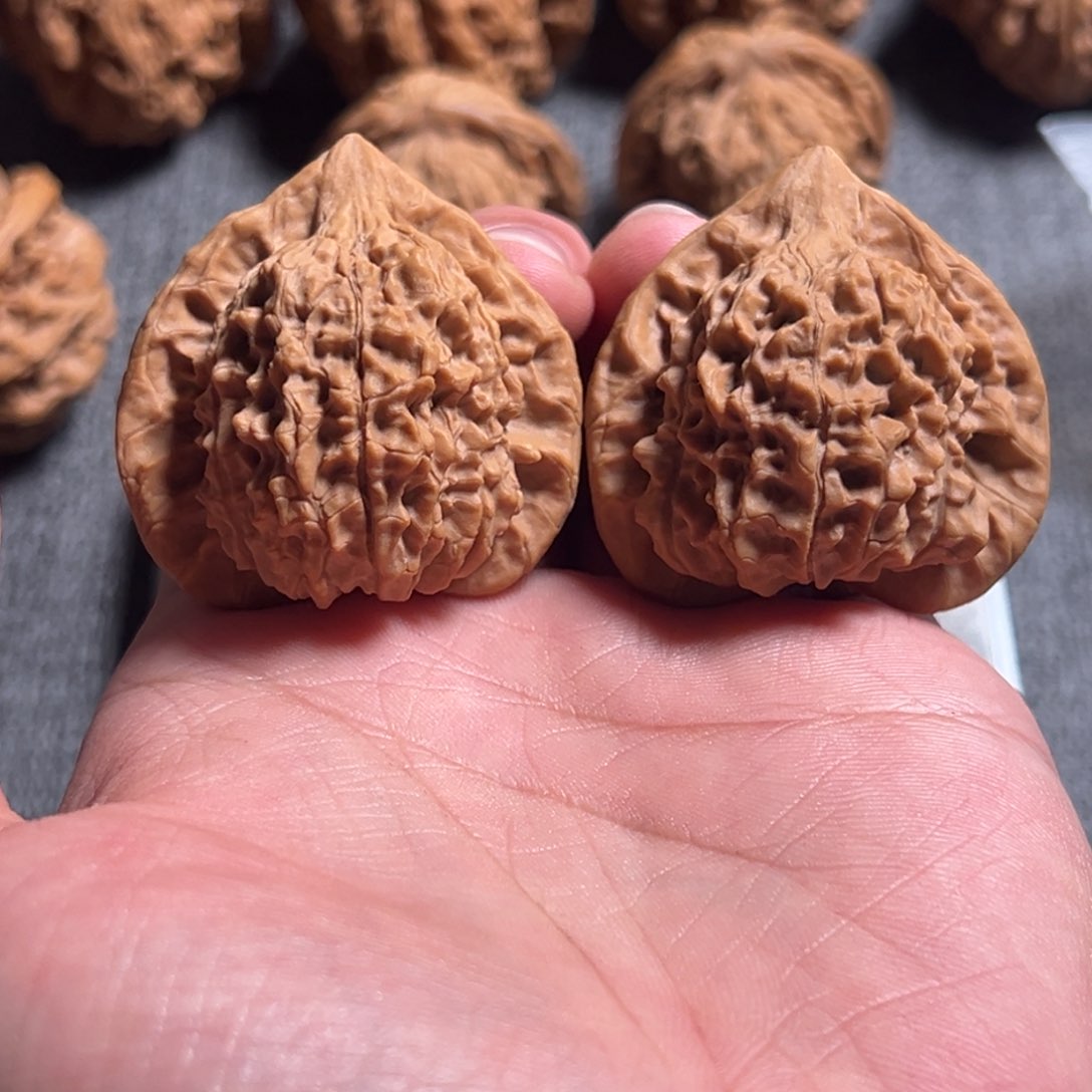 文玩核桃把件吃*吃41朱雀