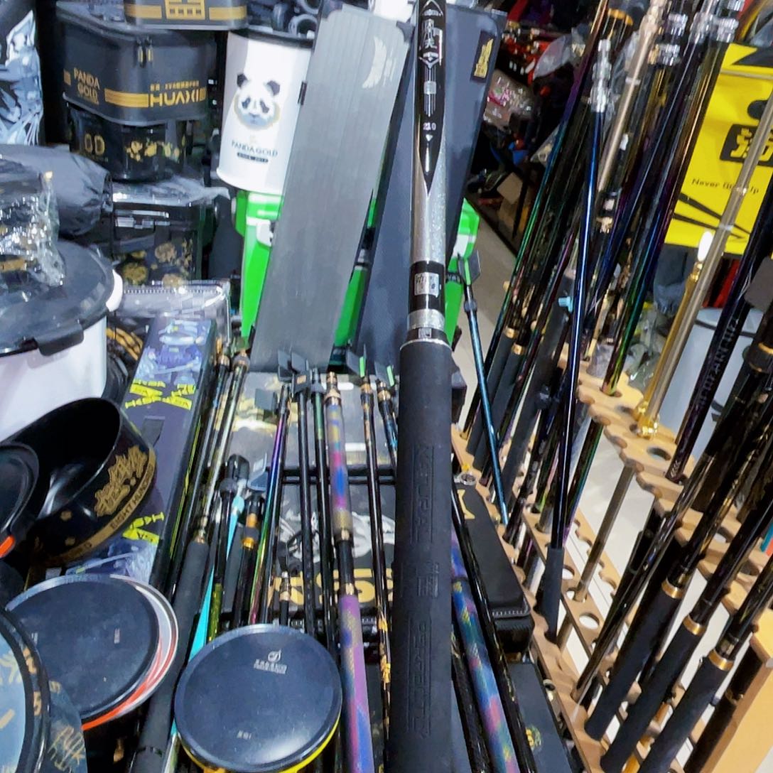 茅草九天揽月银色210抄网杆