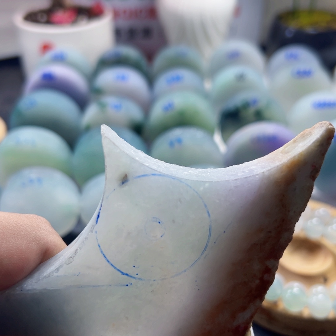 仔***行定制翡翠未镶嵌070899