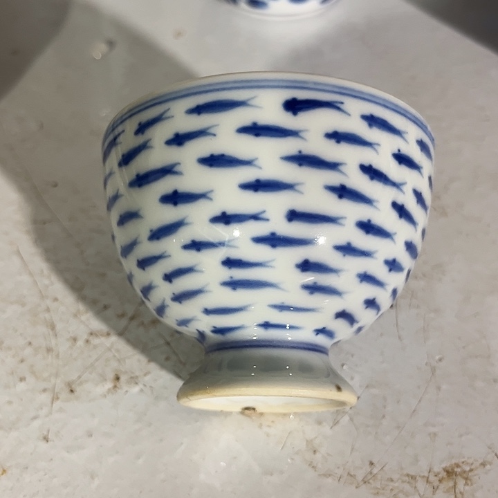 杯景德镇青花主人杯