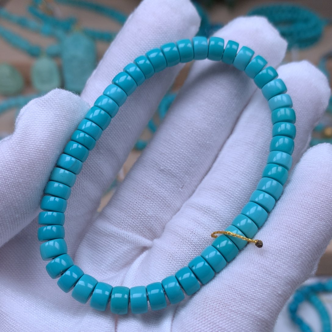 绿松石精品配饰未镶嵌