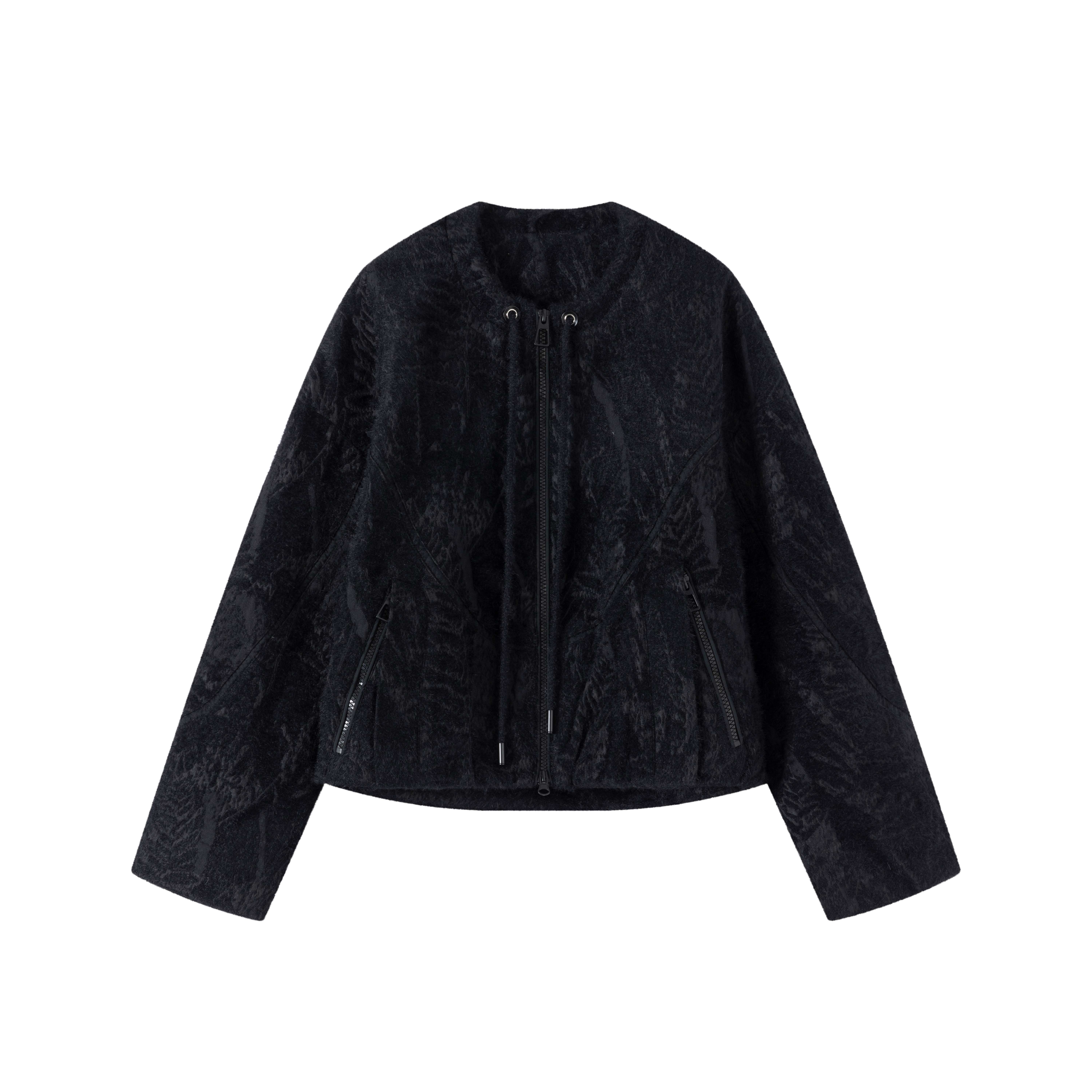 N°28提花夹克女宽松休闲百搭短外套通勤风显瘦韩版外套8855A1Y258