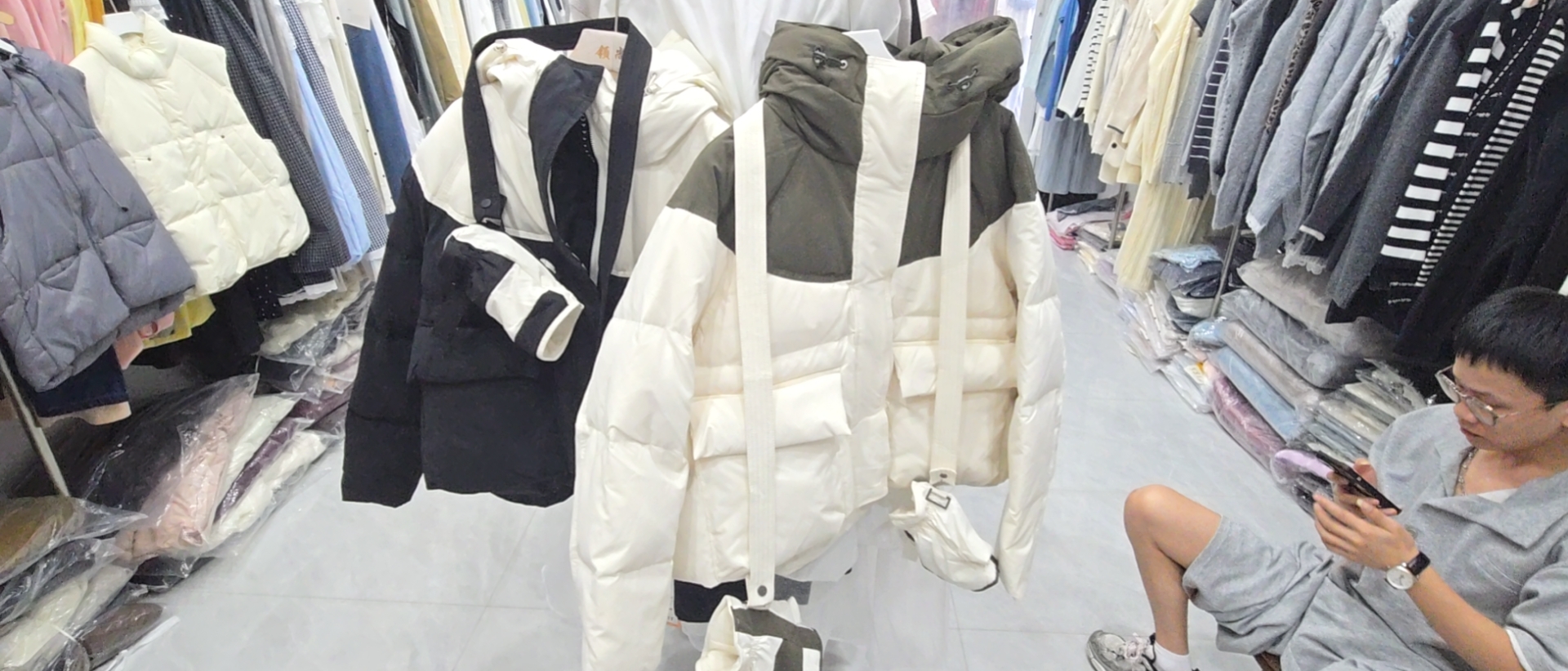 编码601-800冬季时尚加厚羽绒外套
