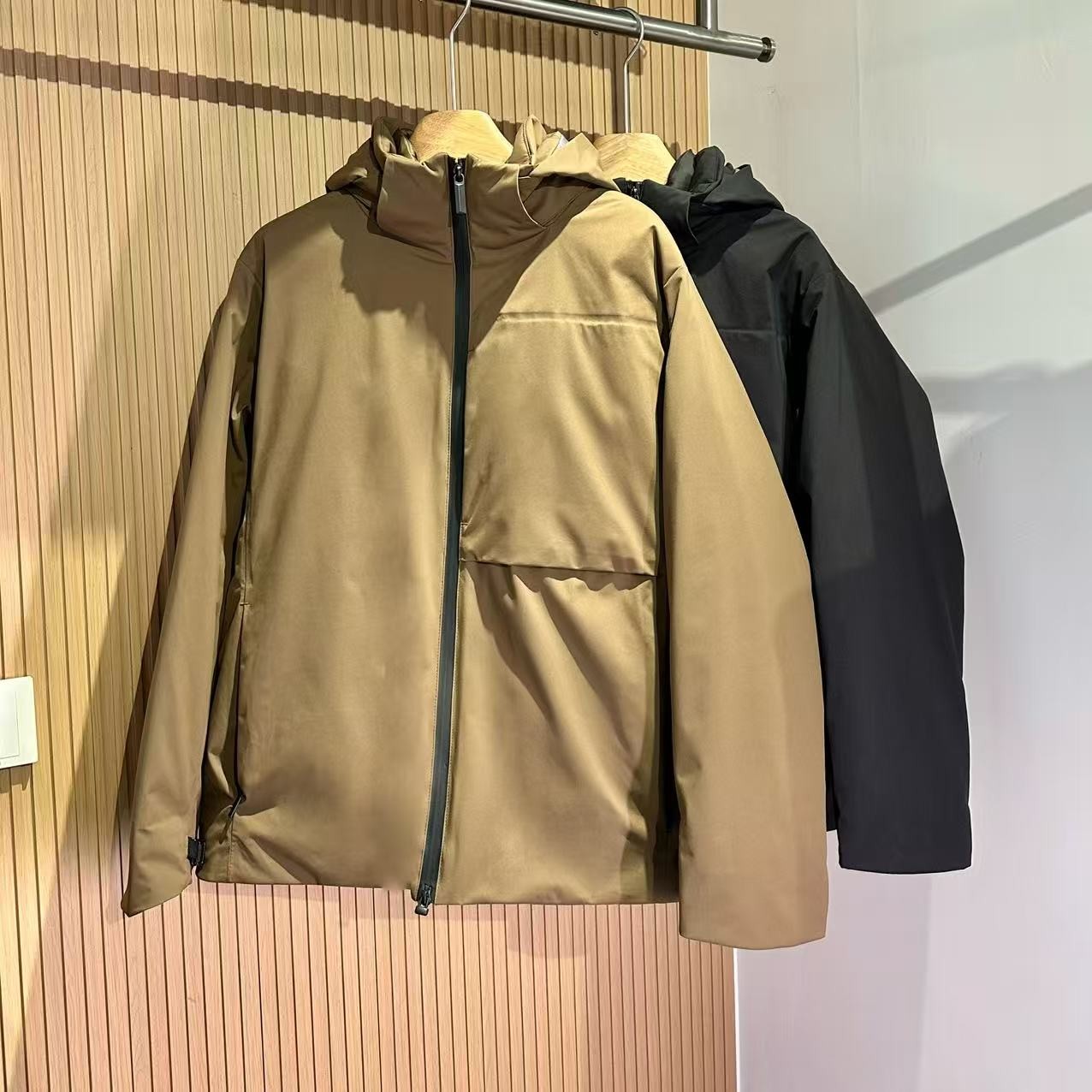 TOM FFIOR【鸟*-3w】温暖堡垒！双层双穿羽绒冲锋羽绒服夹克8555