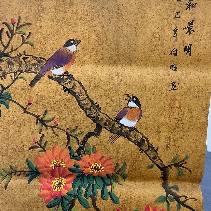 国画手绘国画作品