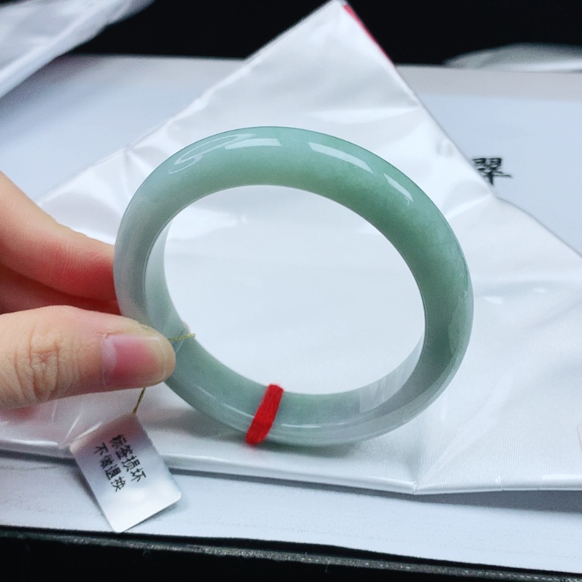 【闪购商品】翡翠手镯未镶嵌天然缅甸a货手镯54