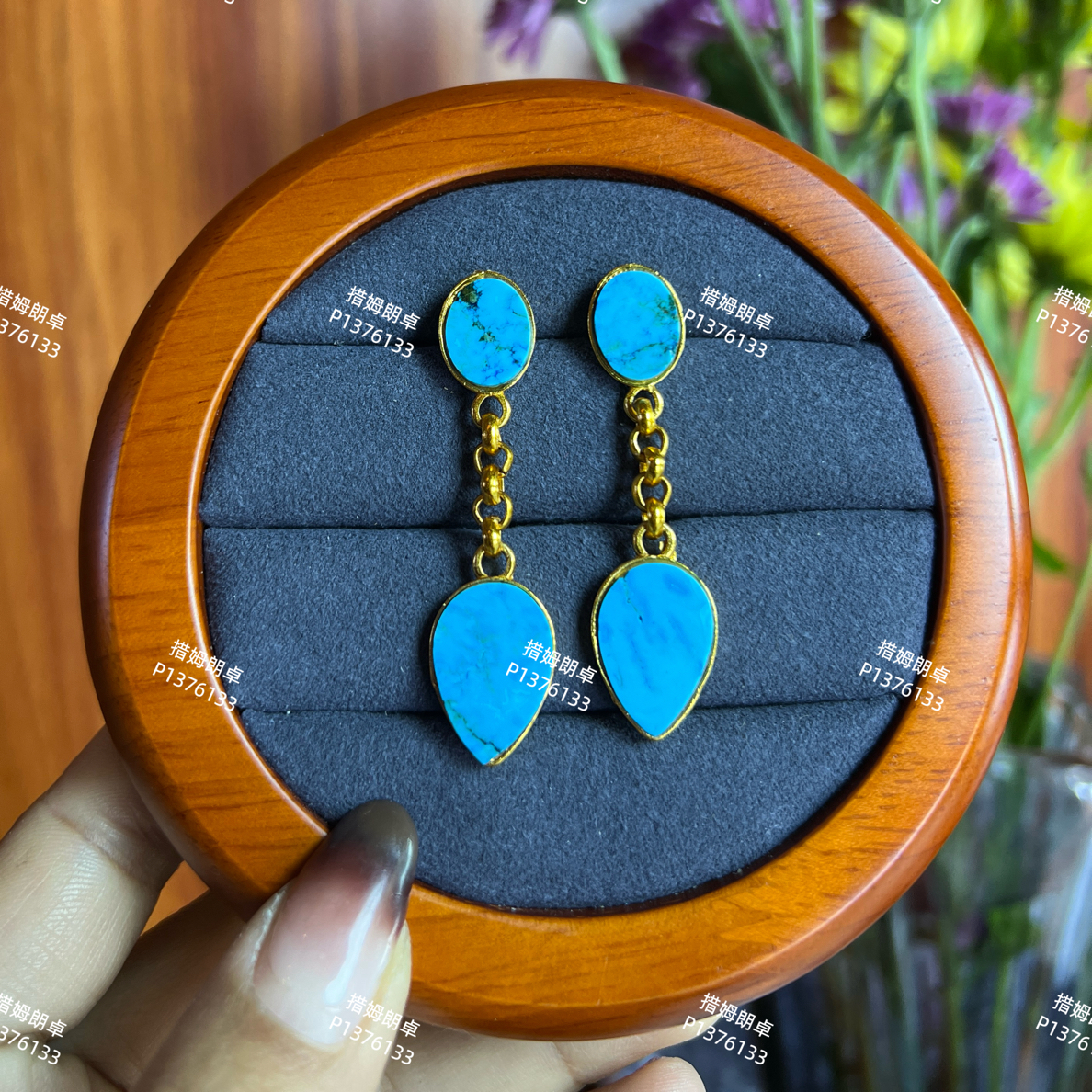 铜合金亚克力项链 新款耳环百搭简约